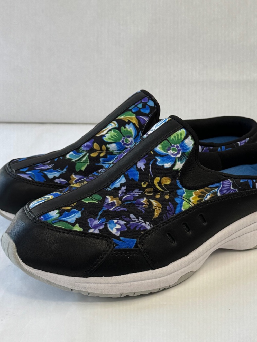 Easy Spirit Traveltime Clog Slip On Mule Light Weight Shoes Wide Width Sz. 10WW